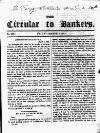 Bankers' Circular Friday 04 March 1831 Page 1
