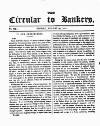 Bankers' Circular Friday 26 August 1831 Page 1