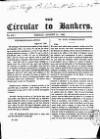 Bankers' Circular