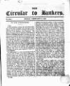 Bankers' Circular Friday 08 February 1833 Page 1