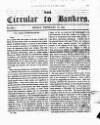 Bankers' Circular Friday 15 February 1833 Page 1