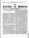 Bankers' Circular