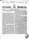 Bankers' Circular