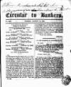 Bankers' Circular Friday 14 August 1835 Page 1