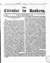 Bankers' Circular