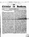 Bankers' Circular Friday 06 November 1835 Page 1