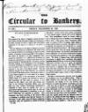 Bankers' Circular Friday 25 December 1835 Page 1
