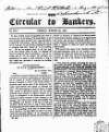 Bankers' Circular Friday 24 March 1837 Page 1
