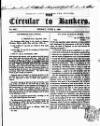 Bankers' Circular