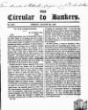 Bankers' Circular