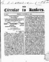 Bankers' Circular