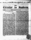 Bankers' Circular Friday 12 January 1838 Page 1