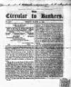 Bankers' Circular Friday 16 March 1838 Page 1