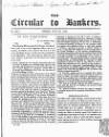 Bankers' Circular