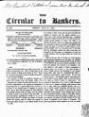 Bankers' Circular