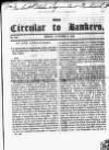 Bankers' Circular Friday 09 October 1840 Page 1