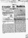 Bankers' Circular Friday 06 November 1840 Page 1