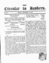 Bankers' Circular Friday 18 December 1840 Page 1