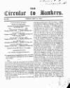 Bankers' Circular