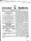 Bankers' Circular Friday 11 February 1842 Page 1