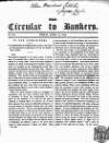 Bankers' Circular