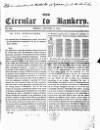 Bankers' Circular Friday 05 January 1844 Page 1