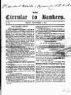 Bankers' Circular Friday 06 September 1844 Page 1