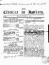 Bankers' Circular