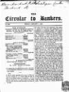 Bankers' Circular Friday 18 June 1847 Page 1