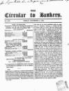 Bankers' Circular