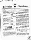 Bankers' Circular Friday 15 December 1848 Page 1