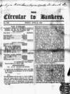 Bankers' Circular Friday 06 April 1849 Page 1