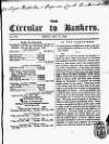 Bankers' Circular Friday 18 May 1849 Page 1