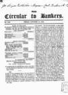 Bankers' Circular Friday 19 October 1849 Page 1