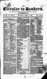 Bankers' Circular Saturday 03 April 1852 Page 1