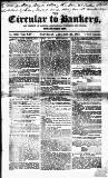 Bankers' Circular Saturday 29 January 1853 Page 1