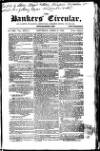 Bankers' Circular Saturday 08 April 1854 Page 1
