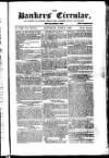 Bankers' Circular Saturday 03 June 1854 Page 1