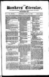 Bankers' Circular Saturday 15 July 1854 Page 1