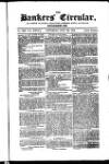 Bankers' Circular Saturday 22 July 1854 Page 1