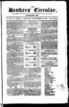 Bankers' Circular Saturday 16 September 1854 Page 1