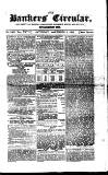 Bankers' Circular Saturday 04 November 1854 Page 1