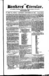 Bankers' Circular Saturday 23 December 1854 Page 1