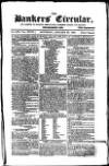Bankers' Circular Saturday 27 January 1855 Page 1