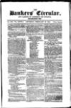 Bankers' Circular Saturday 10 February 1855 Page 1