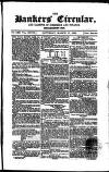 Bankers' Circular Saturday 17 March 1855 Page 1