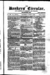 Bankers' Circular Saturday 02 June 1855 Page 1
