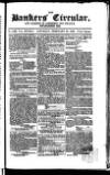 Bankers' Circular Saturday 16 February 1856 Page 1