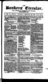 Bankers' Circular Saturday 23 February 1856 Page 1