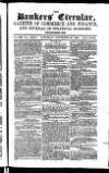 Bankers' Circular Saturday 22 November 1856 Page 1